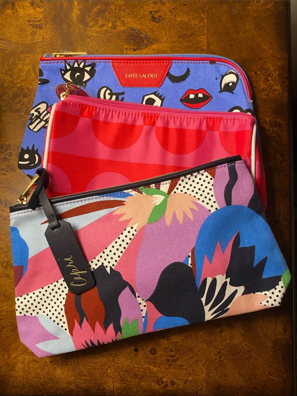 Estee Lauder Cosmetic Bag Bundle • 3 Bags